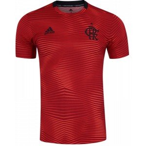 Camisa treino oficial Adidas Flamengo 2019 vermelha