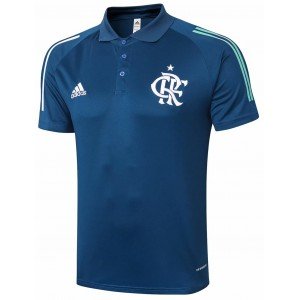 Camisa Polo oficial Adidas Flamengo 2020 Azul