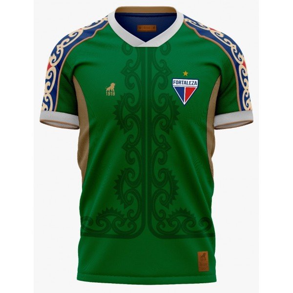 Camisa Goleiro Fortaleza 2021 2022 Leão 1918 oficial verde