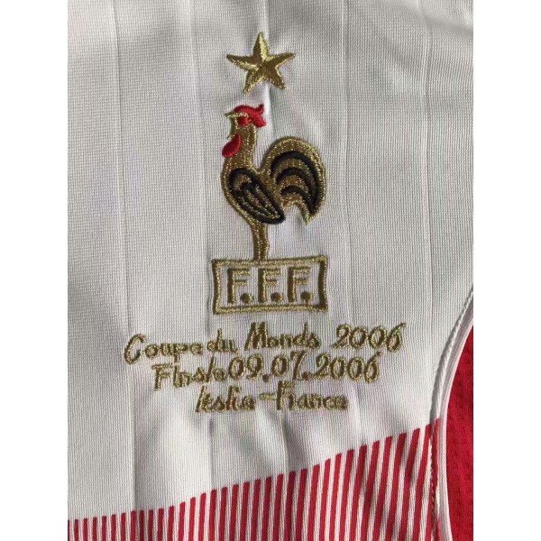 Camisa II Seleção da França 2006 Adidas retro 