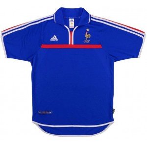 Camisa I Seleção da França 2000 Adidas retro 