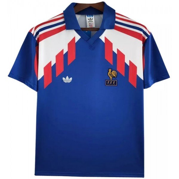 Camisa I Seleção da França 1990 Adidas retro