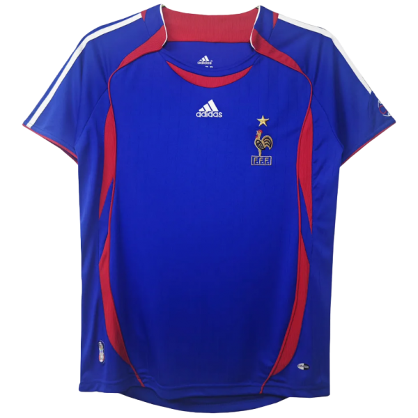 Camisa I Seleção da França 2006 Adidas retro 