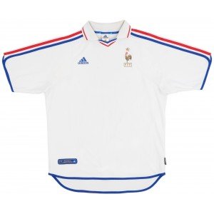 Camisa II Seleção da França 2000 Adidas retro 