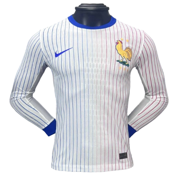 Camisa II Seleção da França 2024 Away manga comprida