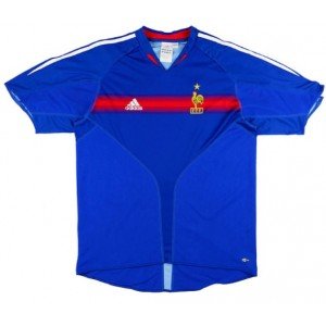 Camisa I Seleção da França 2004 Adidas retro 