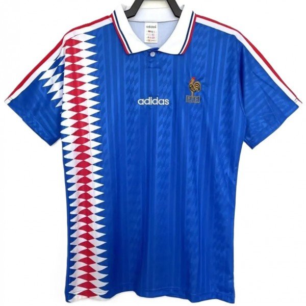 Camisa I Seleção da França 1994 Adidas retro 