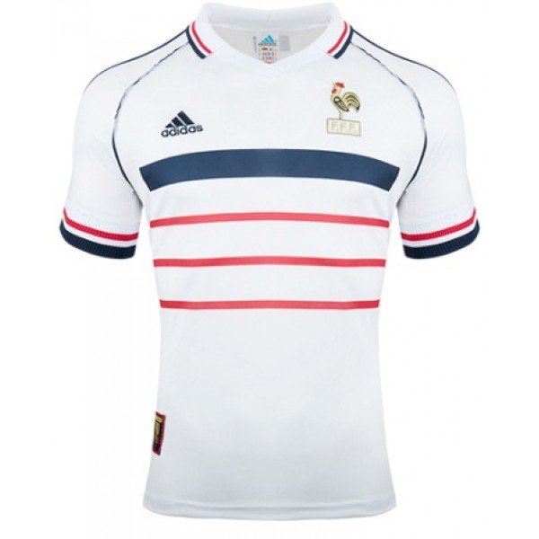 Camisa II Seleção da França 1998 Adidas retro 