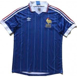 Camisa I Seleção da França 1982 Adidas retro 