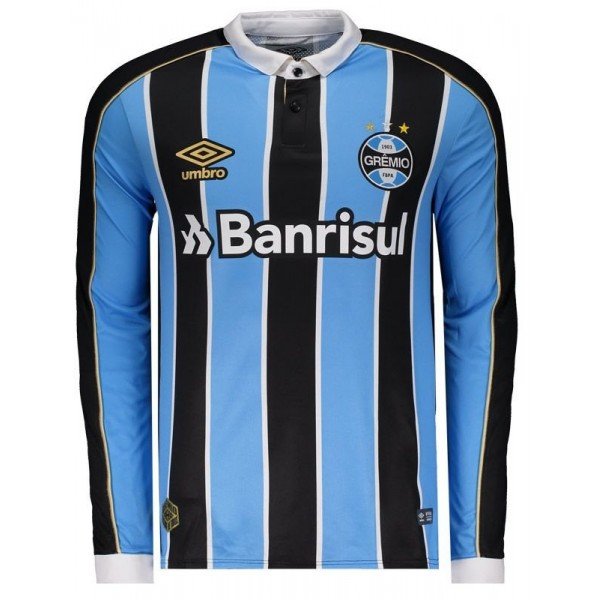 Camisa oficial Umbro Gremio 2019 I jogador manga comprida