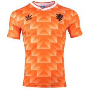 Camisa retro Adidas seleção da Holanda 1988 I jogador