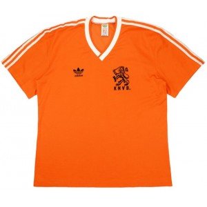 Camisa I Seleção da Holanda 1986 retro Adidas