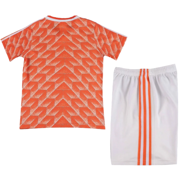 Kit infantil I Seleção da Holanda 1988 Adidas retro 