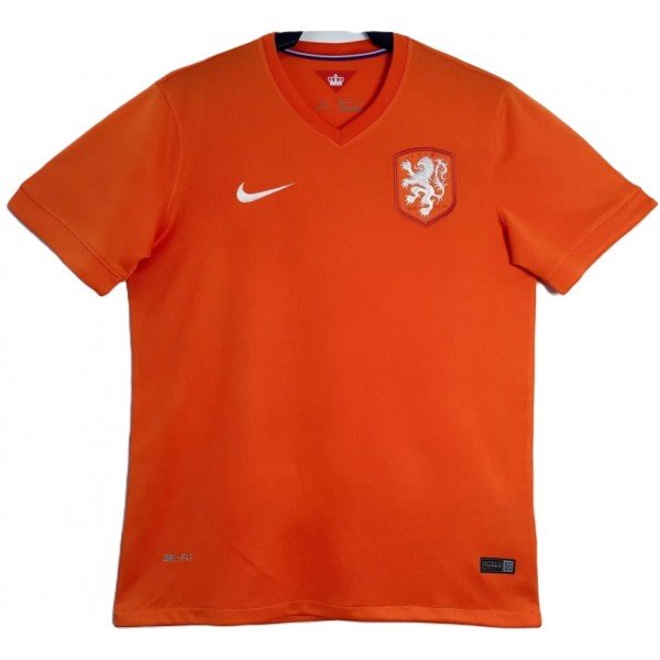 Camisa I Seleção da Holanda 2014 Home retro 