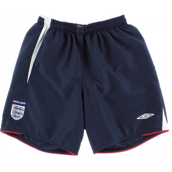 Calção I Seleção da Inglaterra 2006 Umbro retro.