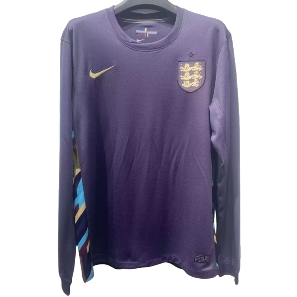 Camisa II Seleção da Inglaterra 2024 away manga comprida