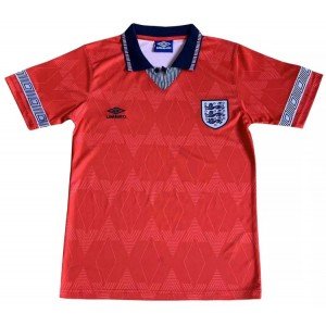 Camisa retro Umbro seleção da Inglaterra 1990 II jogador