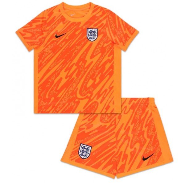 Kit infantil Goleiro I Seleção da Inglaterra 2024 Home  