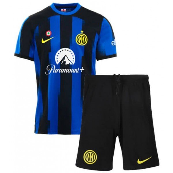 Kit infantil I Inter de Milão 2023 2024 Home