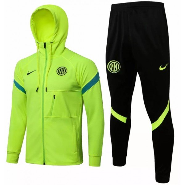 Kit treinamento Inter de Milão 2021 2022 preto e verde