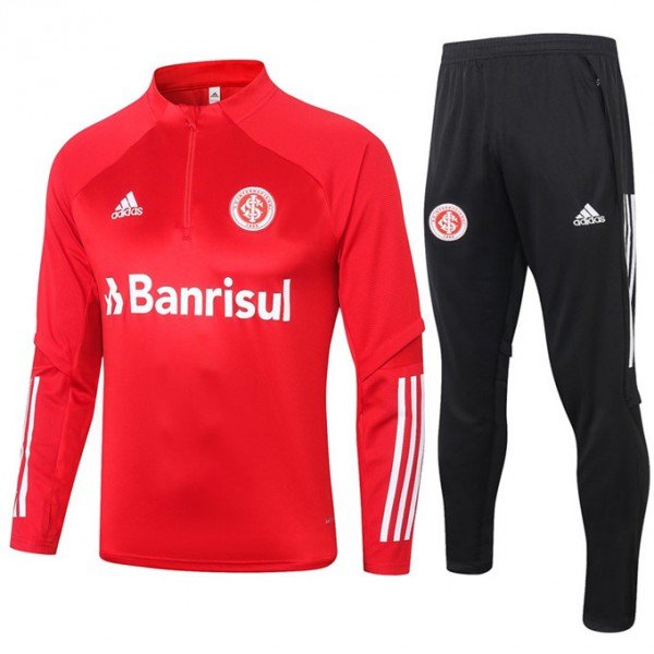 Kit treinamento oficial Adidas Internacional 2020 Vermelho e preto