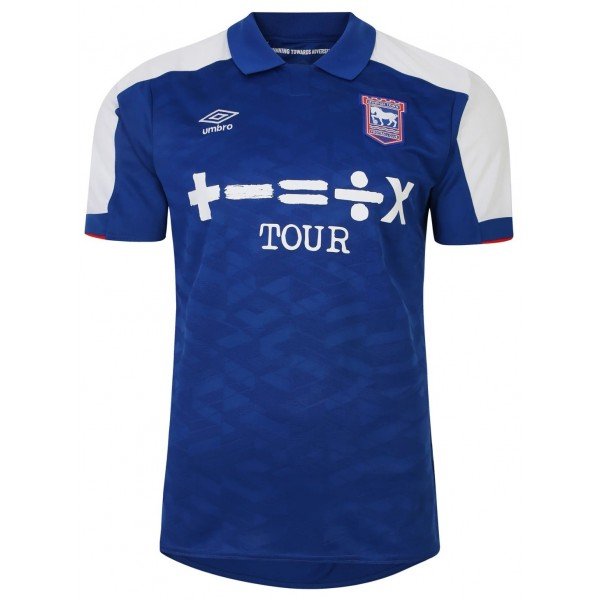 Camisa I Ipswich Town 2023 2024 Umbro oficial 