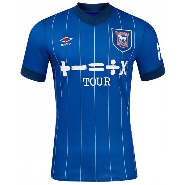 Camisa I Ipswich Town 2024 2025 Umbro oficial 