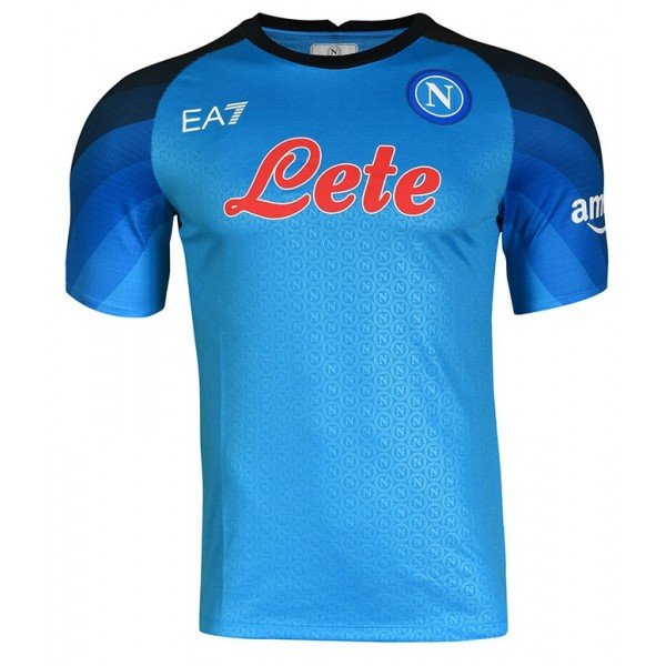 Camisa I Napoli 2022 2023 EA7 oficial Champions League