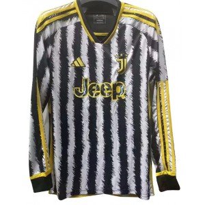 Camisa I Juventus 2023 2024 Adidas oficial manga comprida