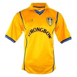 Camisa retro Leeds United 2000 2001 I jogador