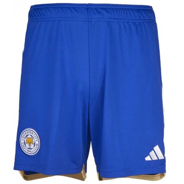 Calção I Leicester City 2023 2024 Adidas oficial 