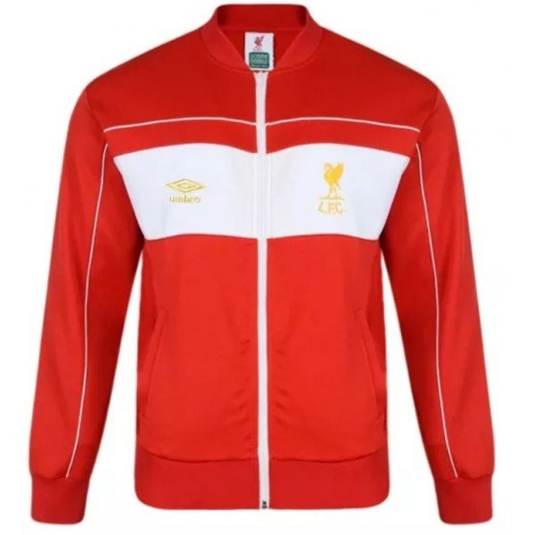 Jaqueta retro Umbro Liverpool 1981 1982 Vermelha 