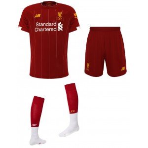 Kit adulto oficial New Balance Liverpool 2019 2020 I jogador 