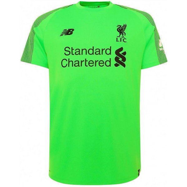 Camisa oficial New Balance Liverpool 2018 2019 I Goleiro 