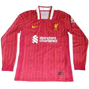 Camisa I Liverpool 2024 2025 Home Manga comprida