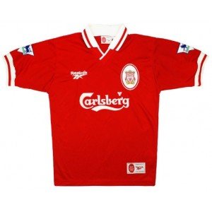Camisa retro Reebok Liverpool 1996 1997 I jogador