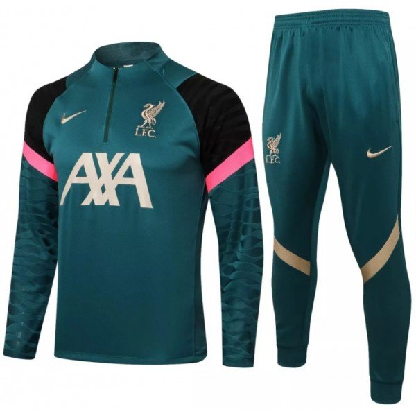 Kit treinamento Liverpool 2021 2022 Verde