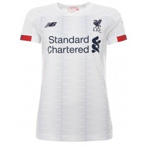 Camisa feminina oficial New Balance Liverpool 2019 2020 II