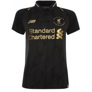 Camisa Feminina oficial New Balance Liverpool Edição especial Black Edition