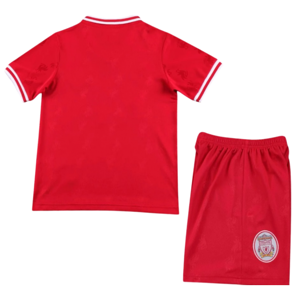 Kit infantil I Liverpool 1996 1997 Reebok retro 