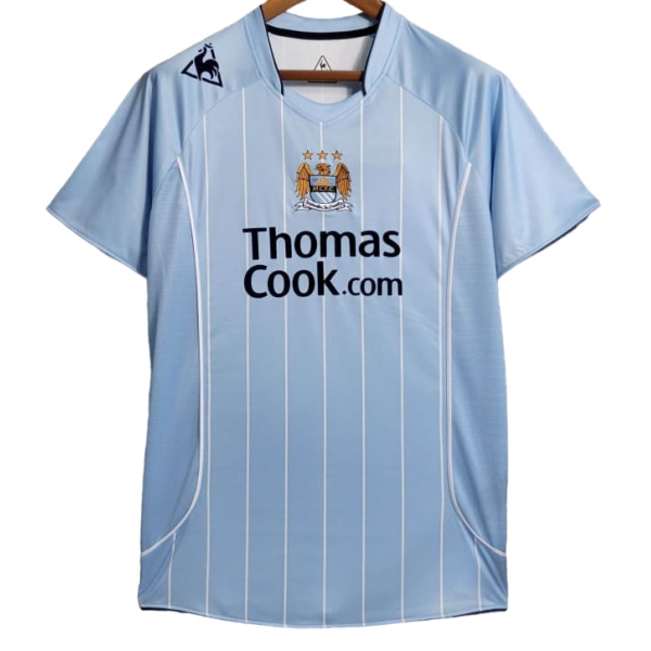 Camisa I Manchester City 2007 2008 Le Coq Sportif retro 