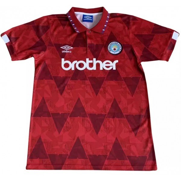  Camisa II Manchester City 1991 1992 Umbro Retro