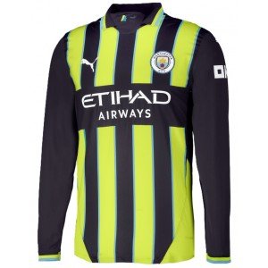 Camisa II Manchester City 2024 2025 Puma oficial manga comprida