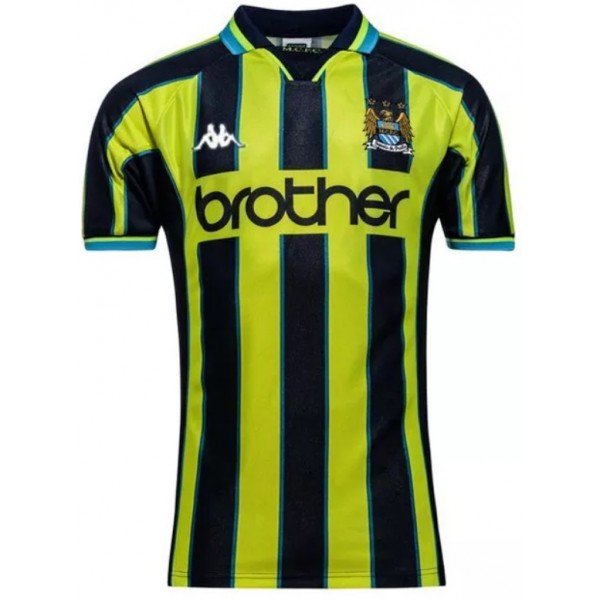 Camisa retro Kappa Manchester City 1998 1999 II jogador