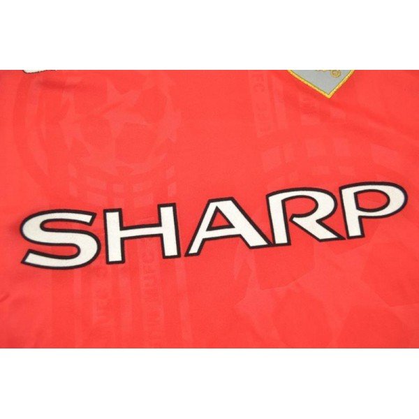 Camisa retro Umbro Manchester United 1999 2000 I jogador