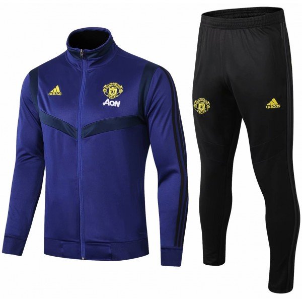 Kit treinamento oficial Adidas Manchester United 2019 2020 roxo