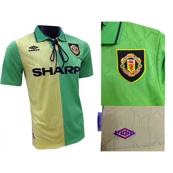 Camisa retro Umbro Manchester United 1993 1994 III jogador