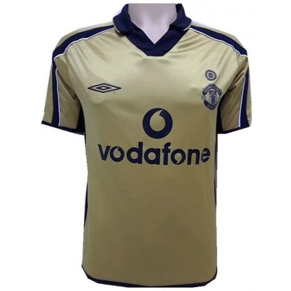 Camisa retro Umbro Manchester United 2001 2002 Centenario