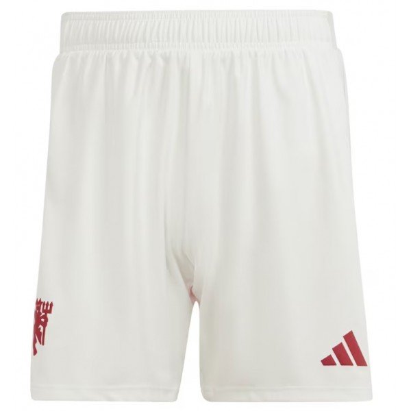 Calção III Manchester United 2023 2024 Adidas oficial Branco