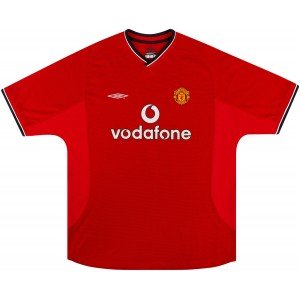 Camisa I Manchester United 2000 2002 Umbro retro